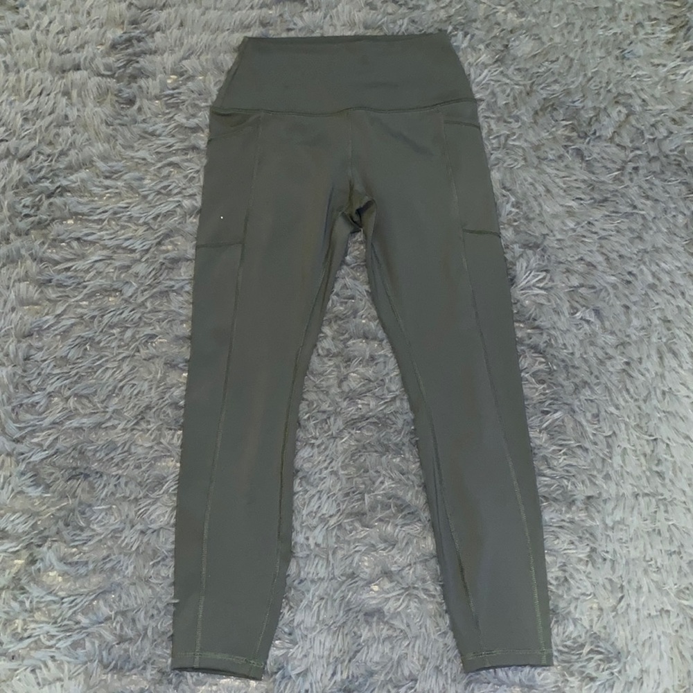 Mint green leggings size small